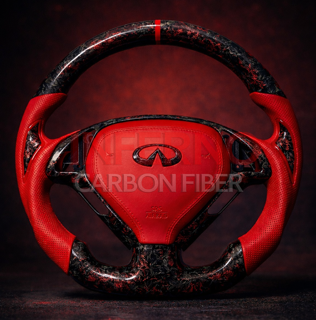 Custom Carbon Fiber Steering Wheels