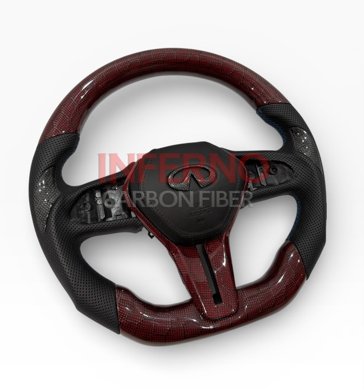Q60/Q50 Carbon Fiber Steering Wheel 2018-2024