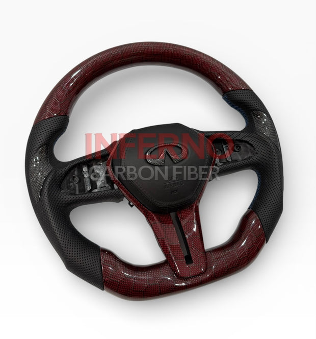 Q60/Q50 Carbon Fiber Steering Wheel 2018-2024