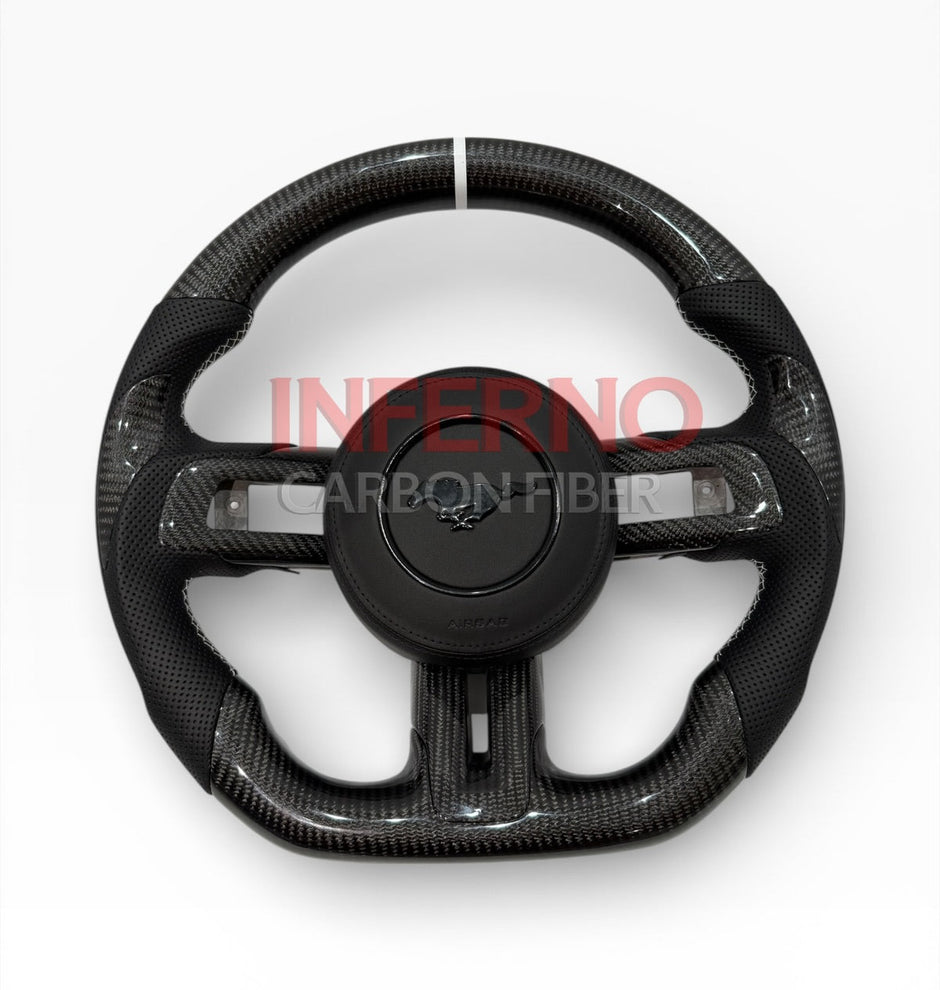 Mustang Phantom Carbon Fiber Steering Wheel