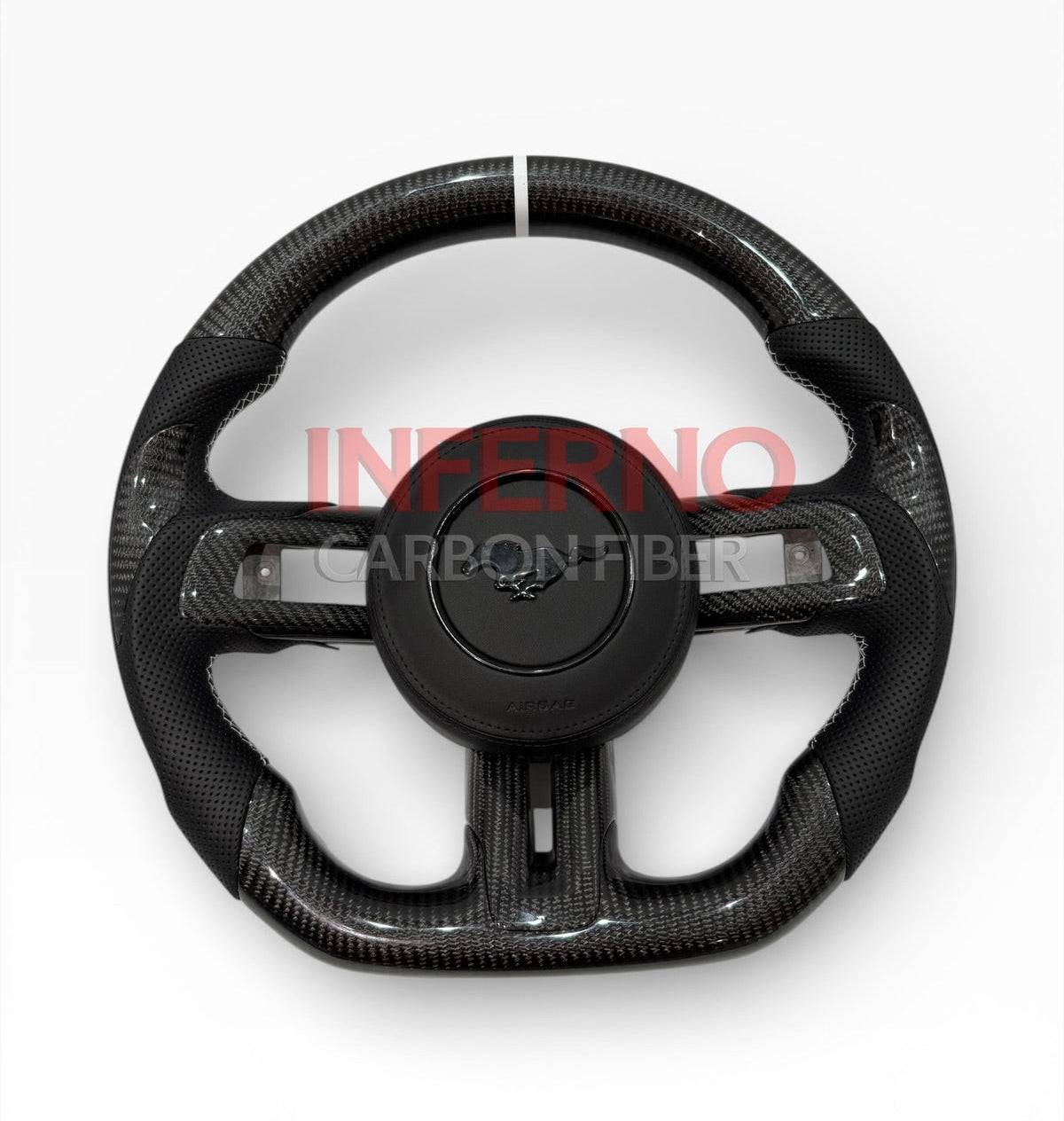 Mustang Phantom Carbon Fiber Steering Wheel