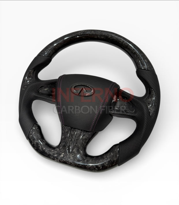 Q50 Forged Carbon Fiber Steering Wheel 2014-2017