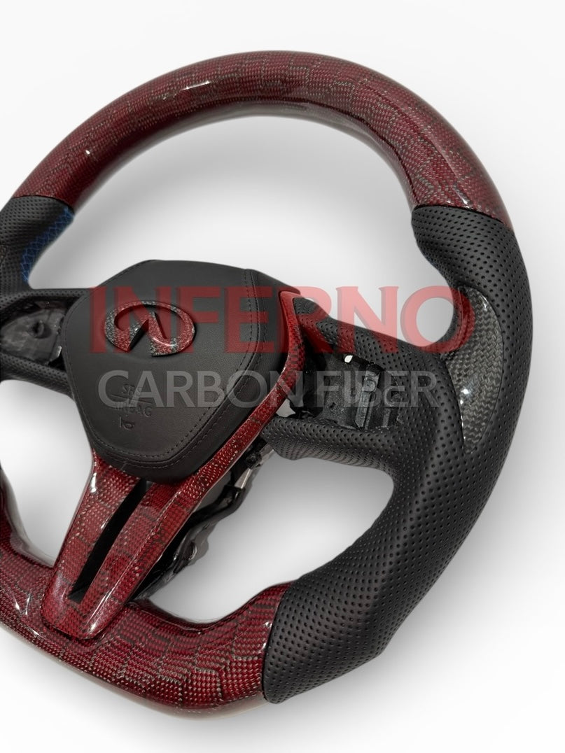 Q60/Q50 Carbon Fiber Steering Wheel 2018-2024