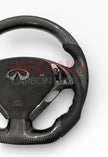G37 Deluxe Carbon Fiber Steering Wheel