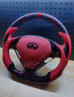 Custom Infiniti G37 Carbon Fiber Steering Wheel || Made to Order