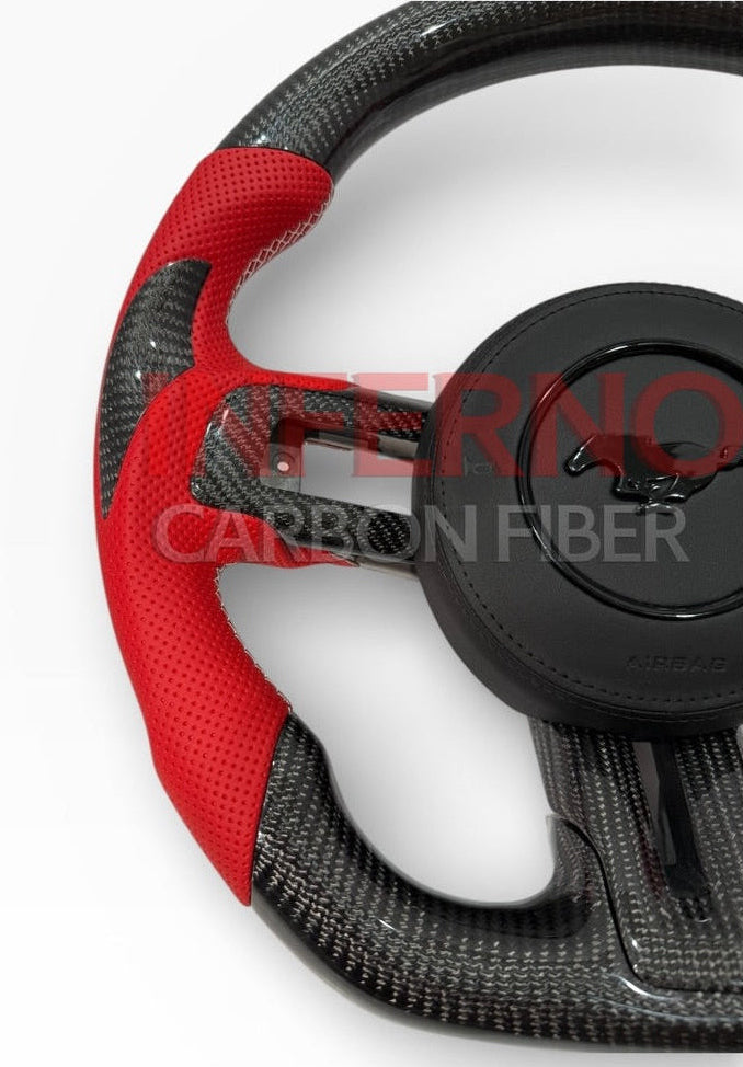 Mustang Inferno Carbon Fiber Steering Wheel 2018-2023