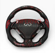 G37 Inferno-Forged Carbon Fiber Steering Wheel