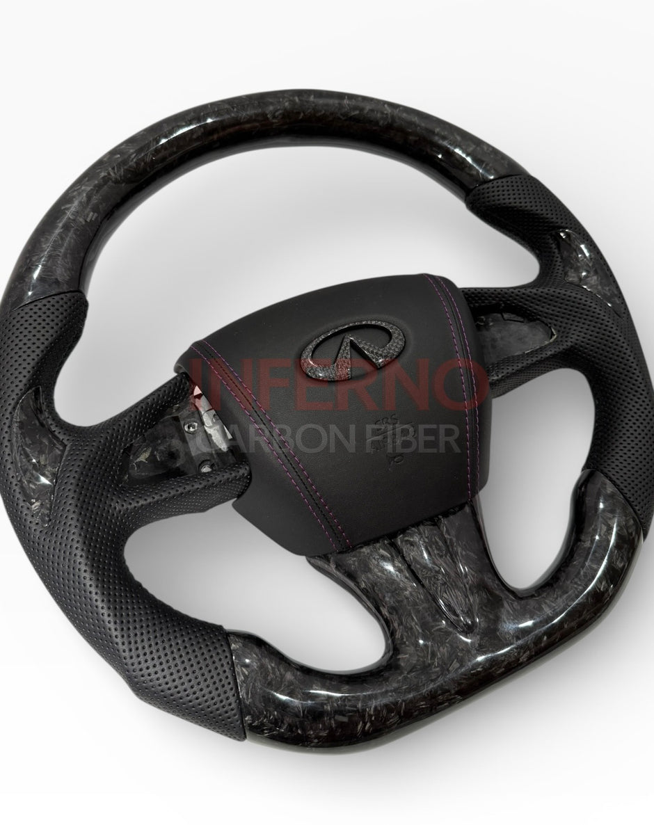 Q50 Forged Carbon Fiber Steering Wheel 2014-2017