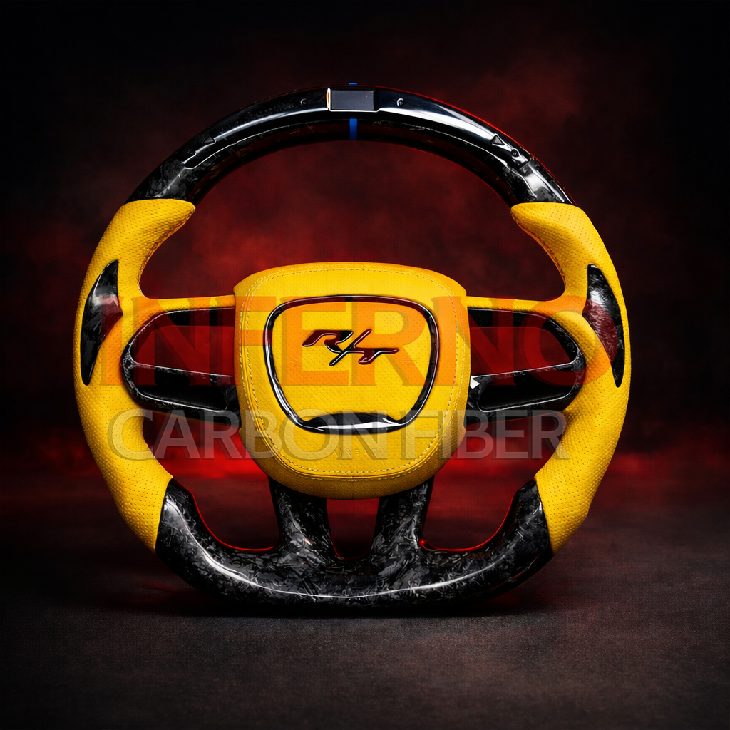 2015-2023 Dodge Challenger/Charger/Durango/Trackhawk/Jeep SRT Carbon Fiber Steering Wheel || Made to Order