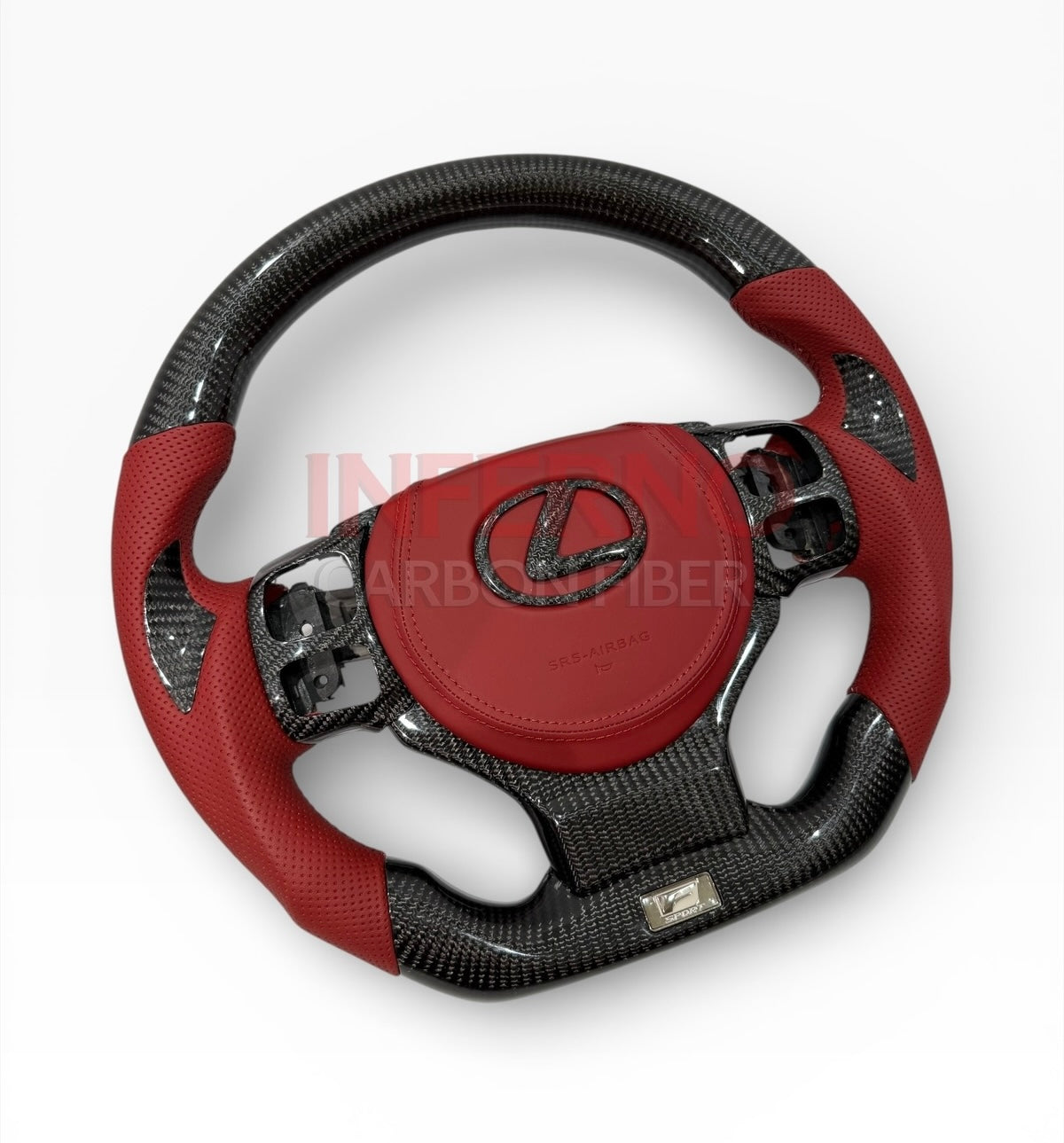 Lexus ISF Carbon Fiber Steering Wheel For Lexus IS250/300/350/RC300
