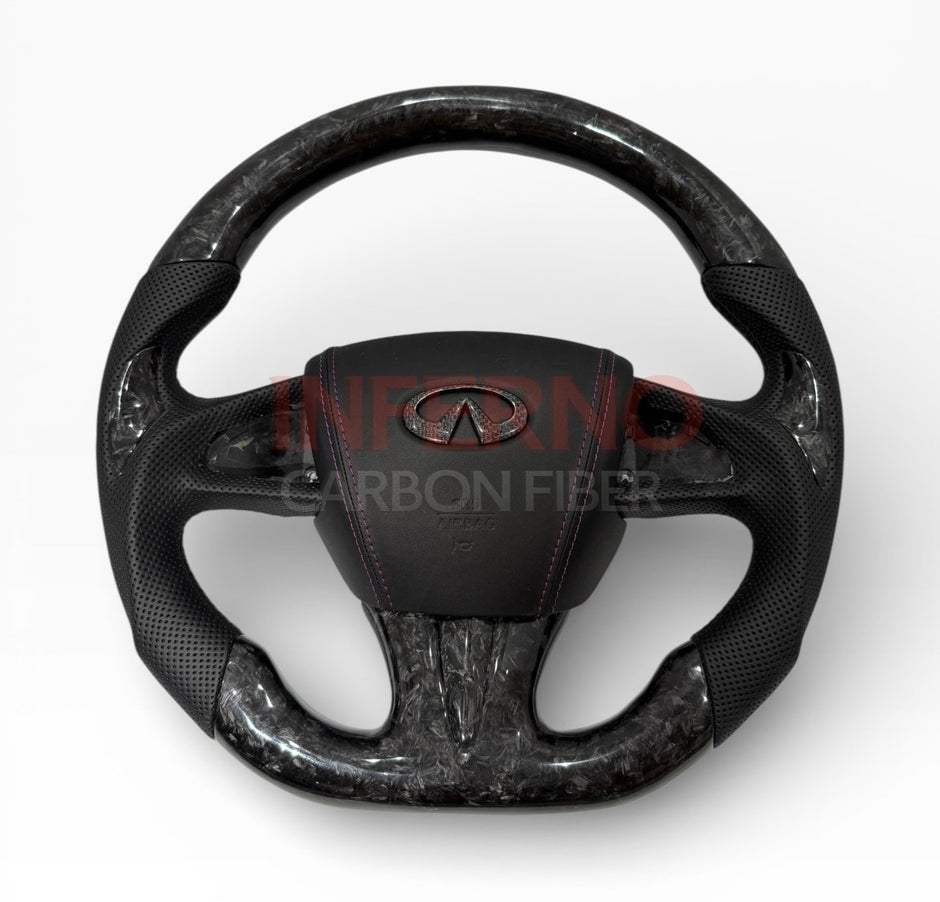 Q50 Forged Carbon Fiber Steering Wheel 2014-2017