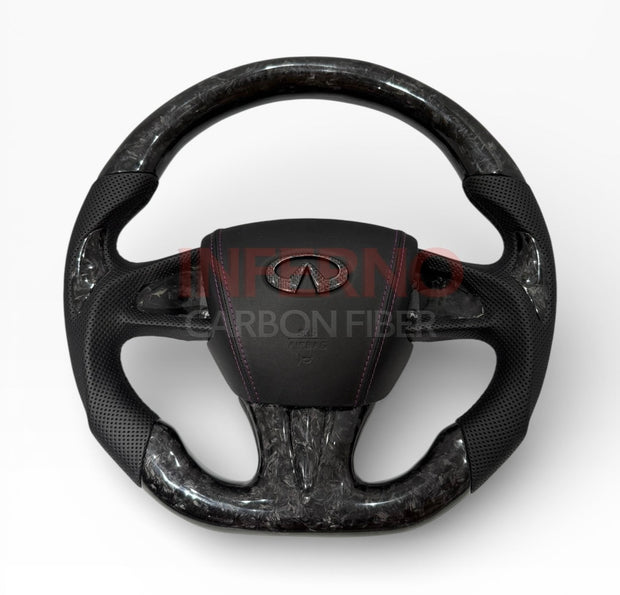 Q50 Forged Carbon Fiber Steering Wheel 2014-2017
