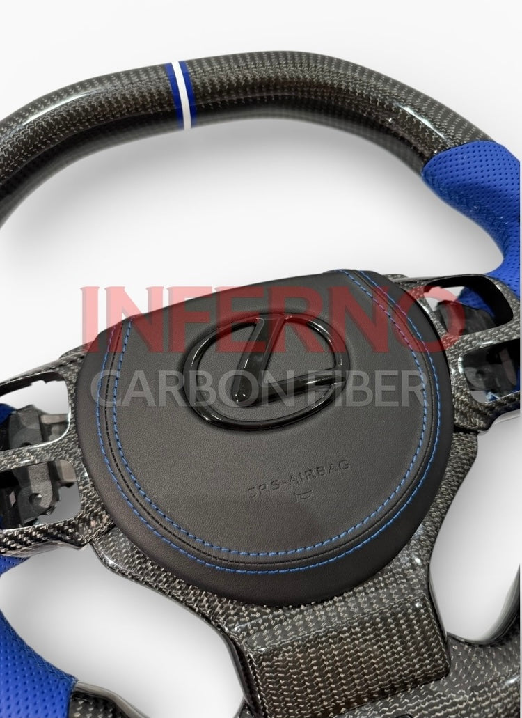 Lexus ISF Carbon Fiber Steering Wheel For Lexus IS250 IS300 IS350 RC300