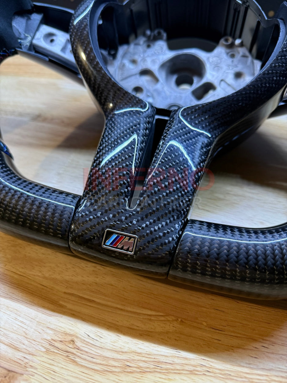 BMW F8X/F3X 2013-2020 Carbon Fiber Steering Wheel