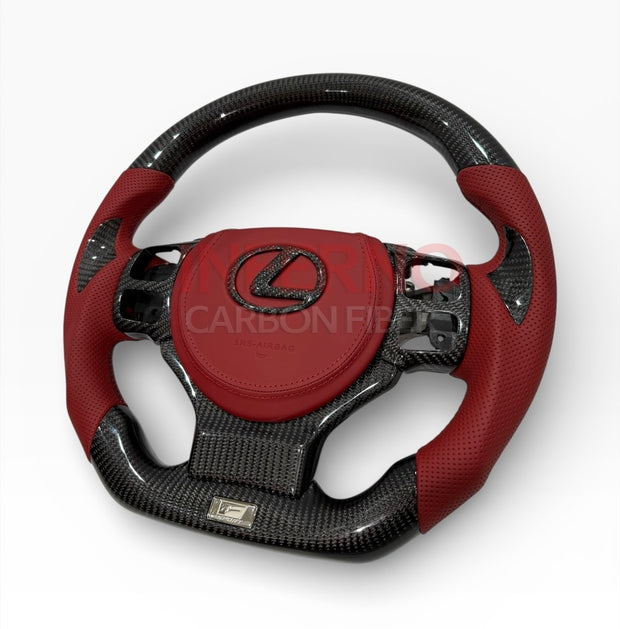 Lexus ISF Carbon Fiber Steering Wheel For Lexus IS250/300/350/RC300