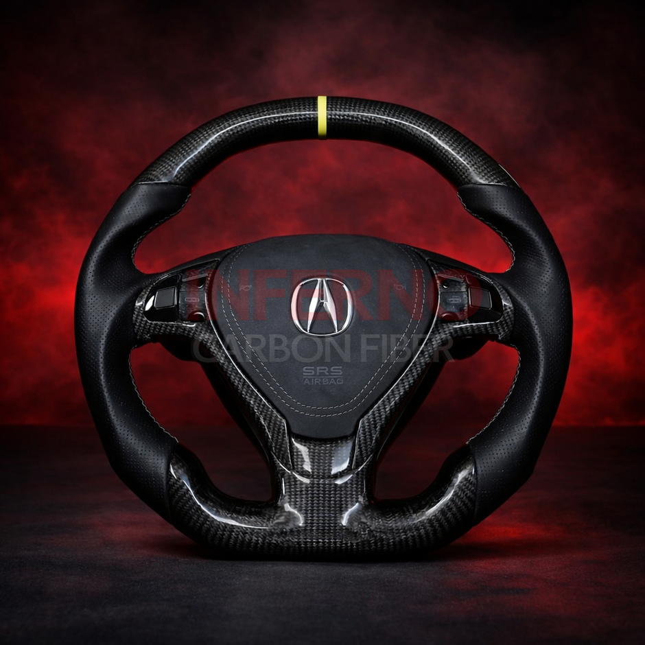 Acura ILX 2013-2022 Carbon Fiber Steering Wheel || Made to Order