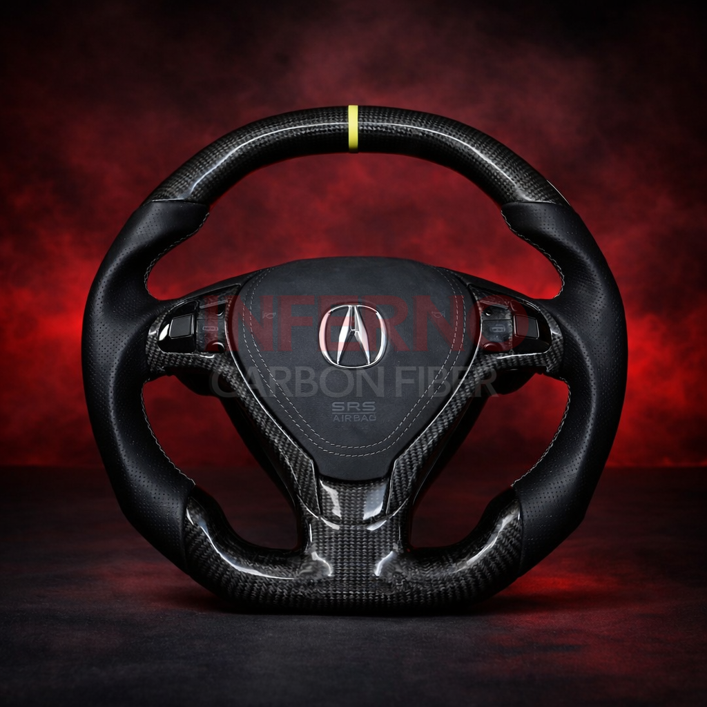 Acura ILX 2013-2022 Carbon Fiber Steering Wheel || Made to Order