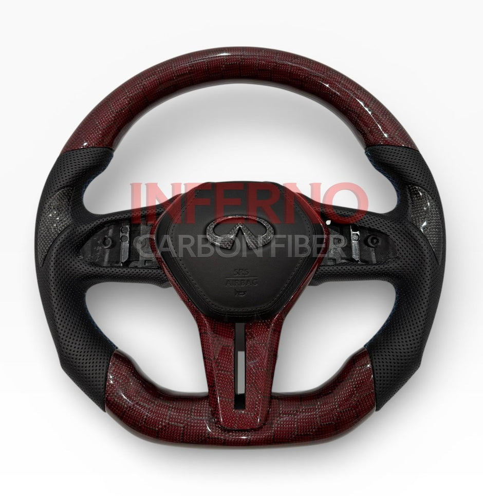Q60/Q50 Carbon Fiber Steering Wheel 2018-2024