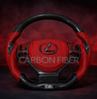 Custom Lexus IS/RC/GSF 2014+ Carbon Fiber Steering Wheel || Made to Order