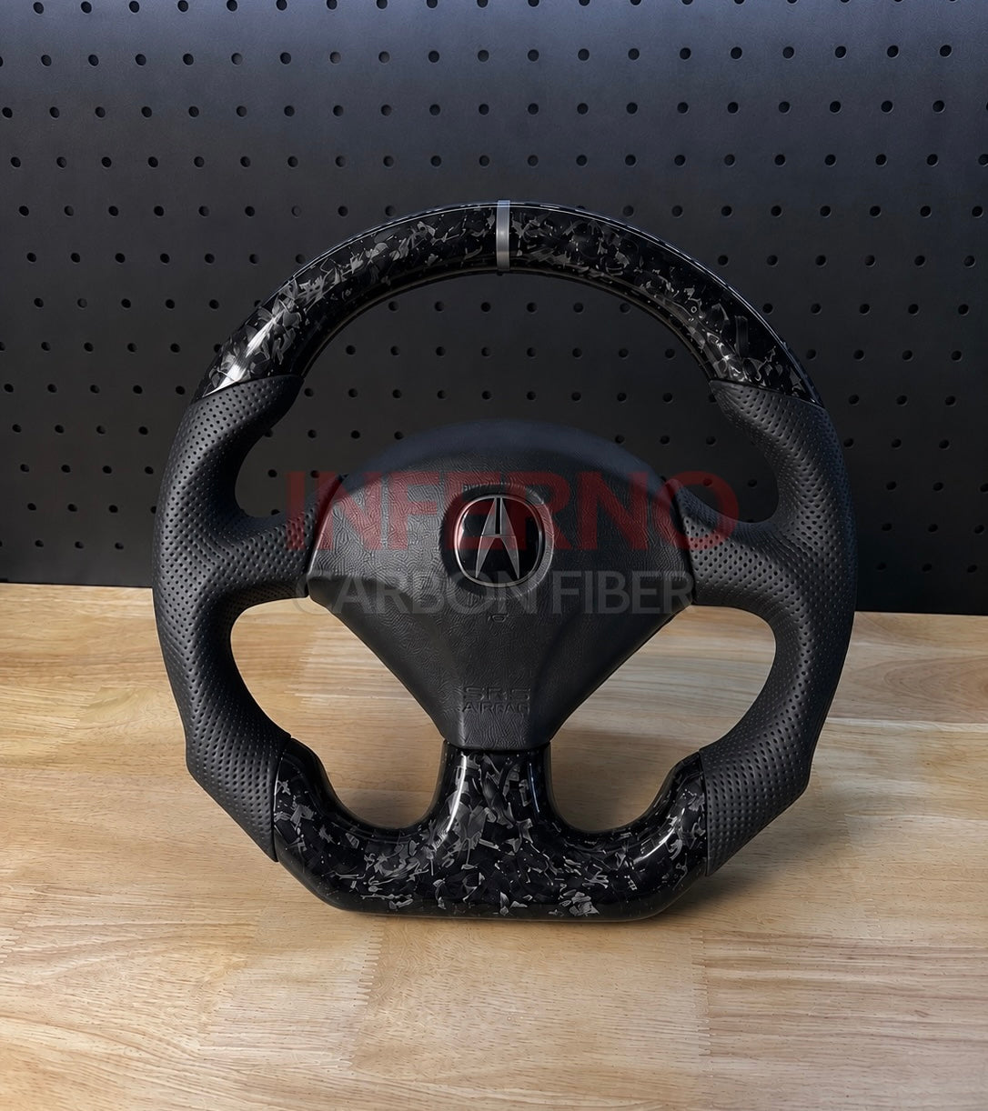 Custom Acura RSX 2002-2009 Carbon Fiber Steering Wheel
