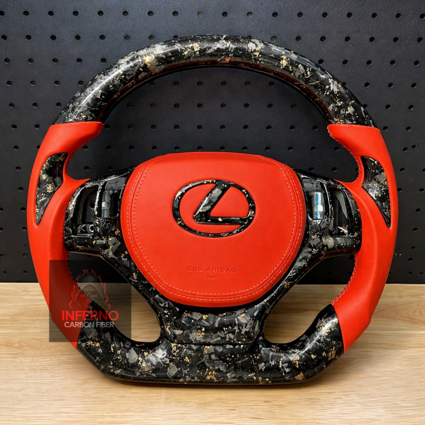 Custom Lexus ES/GS 2012-2015 Carbon Fiber Steering Wheel || Made to Order