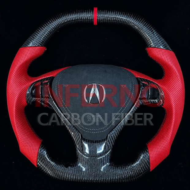 Acura 2009-2014 TL Carbon Fiber Steering Wheel || Made to Order