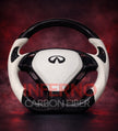 Custom Infiniti G37 Carbon Fiber Steering Wheel || Made to Order