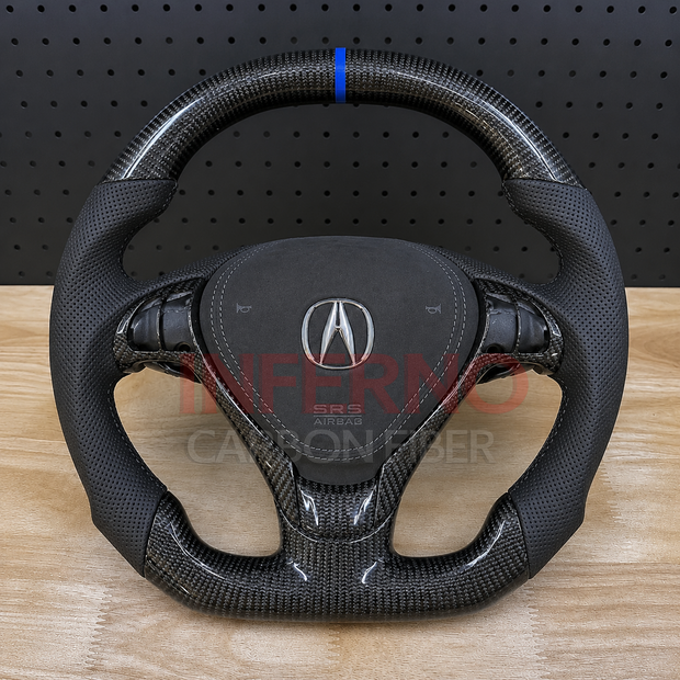 Acura ILX 2013-2022 Carbon Fiber Steering Wheel || Made to Order