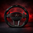 Custom Mercedes C-Class 2013-2018 Carbon Fiber Steering Wheel || Made to Order