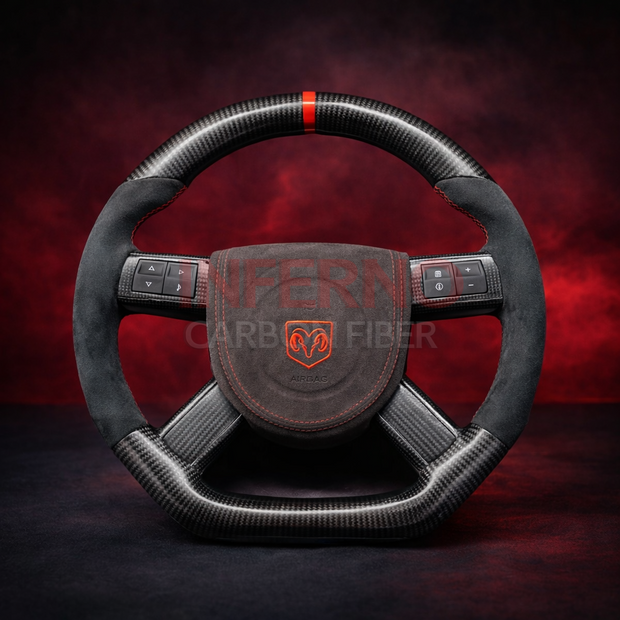 2005-2010 Dodge Challenger/Charger/Magnum/Chrysler 300 Carbon Fiber Steering Wheel || Made to Order