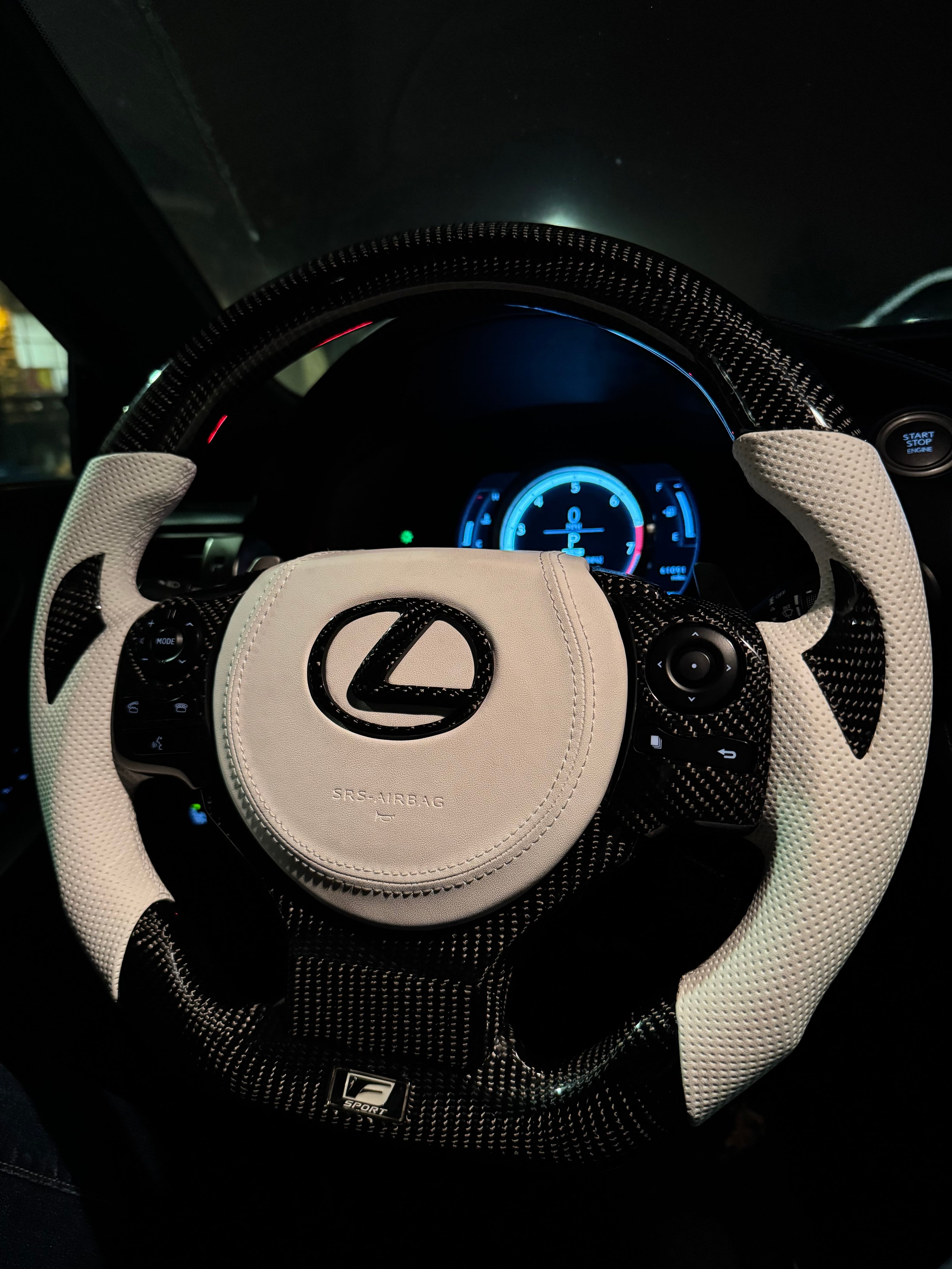 Custom Lexus IS/RC Carbon Fiber Steering Wheel || Made to Order