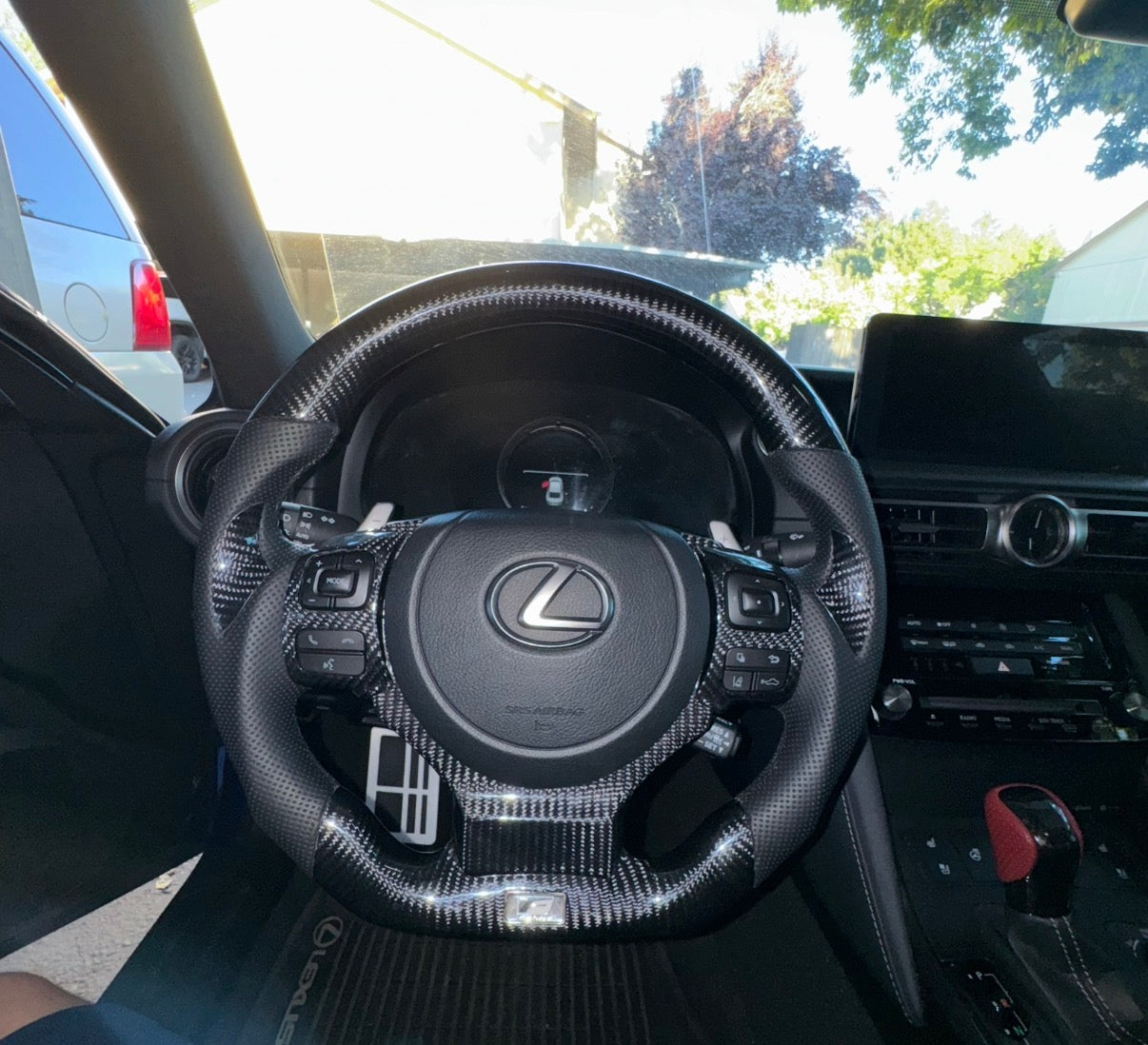 Custom Lexus IS/RC Carbon Fiber Steering Wheel || Made to Order