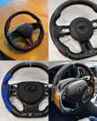 Custom Carbon Fiber Steering Wheels