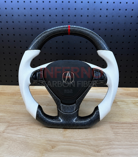 Acura 2009-2014 TL Carbon Fiber Steering Wheel || Made to Order