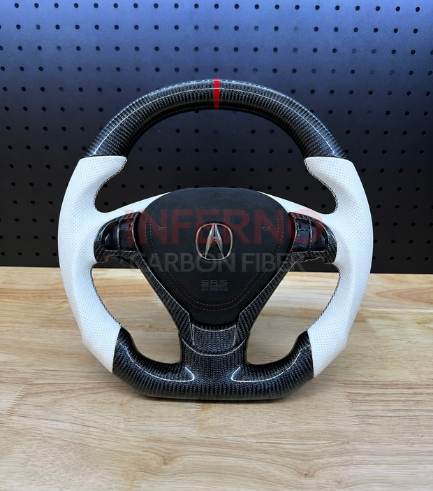 Acura 2009-2014 TL Carbon Fiber Steering Wheel || Made to Order