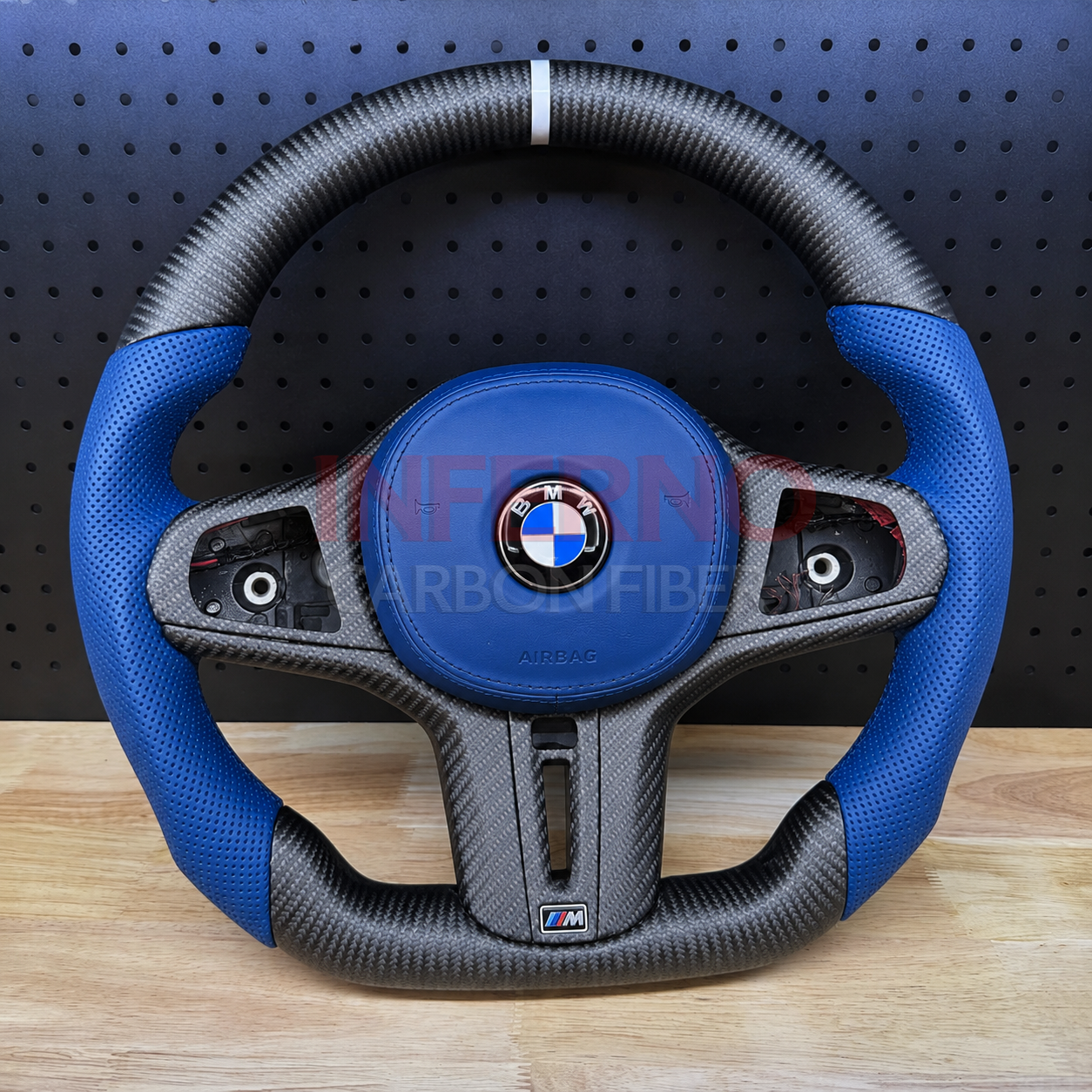 Custom BMW G80/G82/G87 M2/M3/M4 2021-2024 Carbon Fiber Steering Wheel || Made to Order