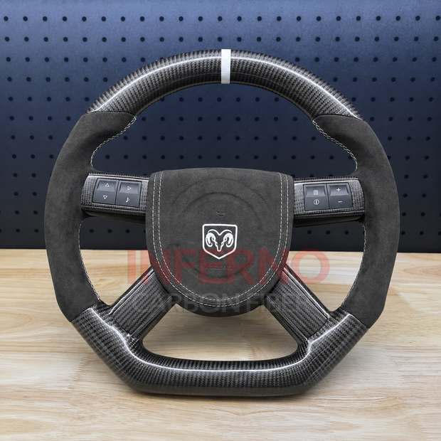 2005-2010 Dodge Challenger/Charger/Magnum/Chrysler 300 Carbon Fiber Steering Wheel || Made to Order