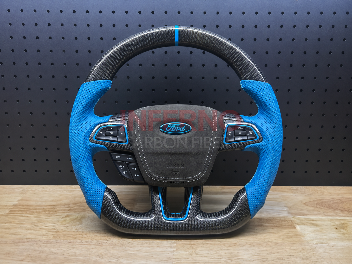 Custom Ford Focus ST/RS 2015+ Carbon Fiber Steering Wheel