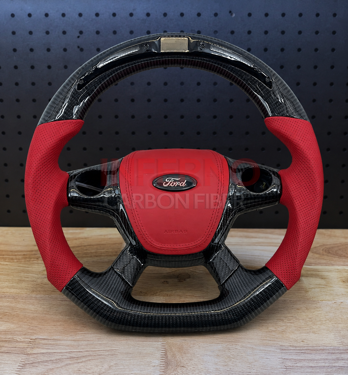 Custom Ford Focus 2012-2014 Carbon Fiber Steering Wheel