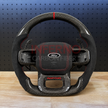Custom Ford F150 Raptor 2021+ Carbon Fiber Steering Wheel