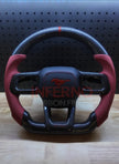 Custom Ford Mustang S650 Carbon Fiber Steering Wheel || Made to Order