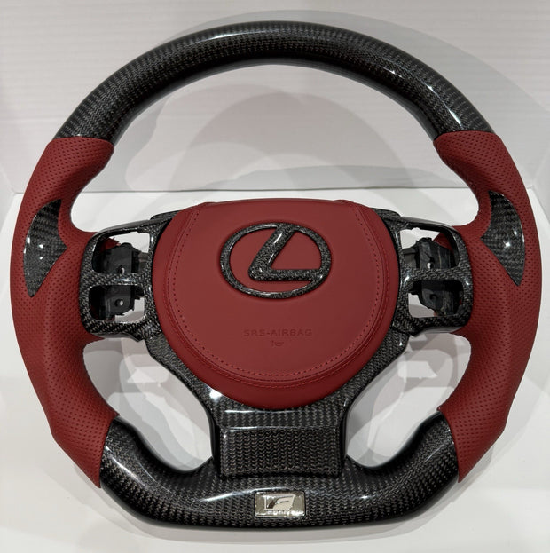 Lexus ISF Carbon Fiber Steering Wheel For Lexus IS250/300/350/RC300