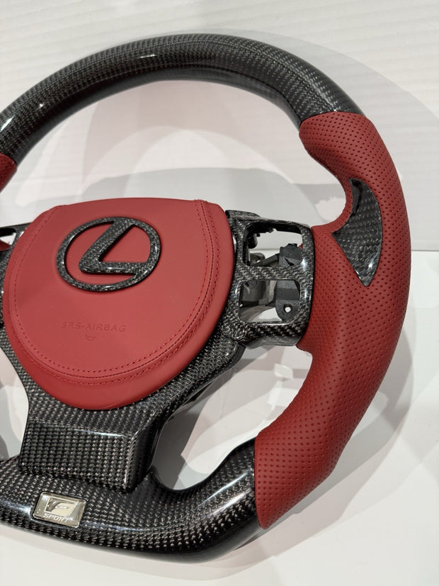 Lexus ISF Carbon Fiber Steering Wheel For Lexus IS250/300/350/RC300